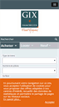 Mobile Screenshot of gix-immobilier.fr